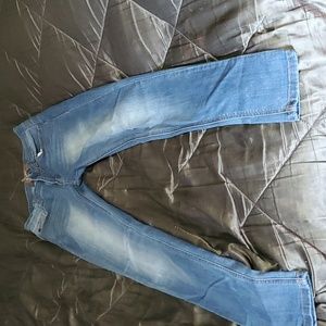 Denim skinny jeans